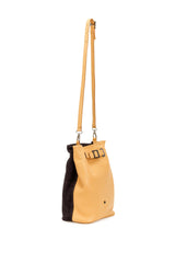 small Shoulder bag in beige and black